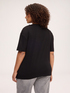T-shirt with floral appliqu&eacute;s and bow image number 1