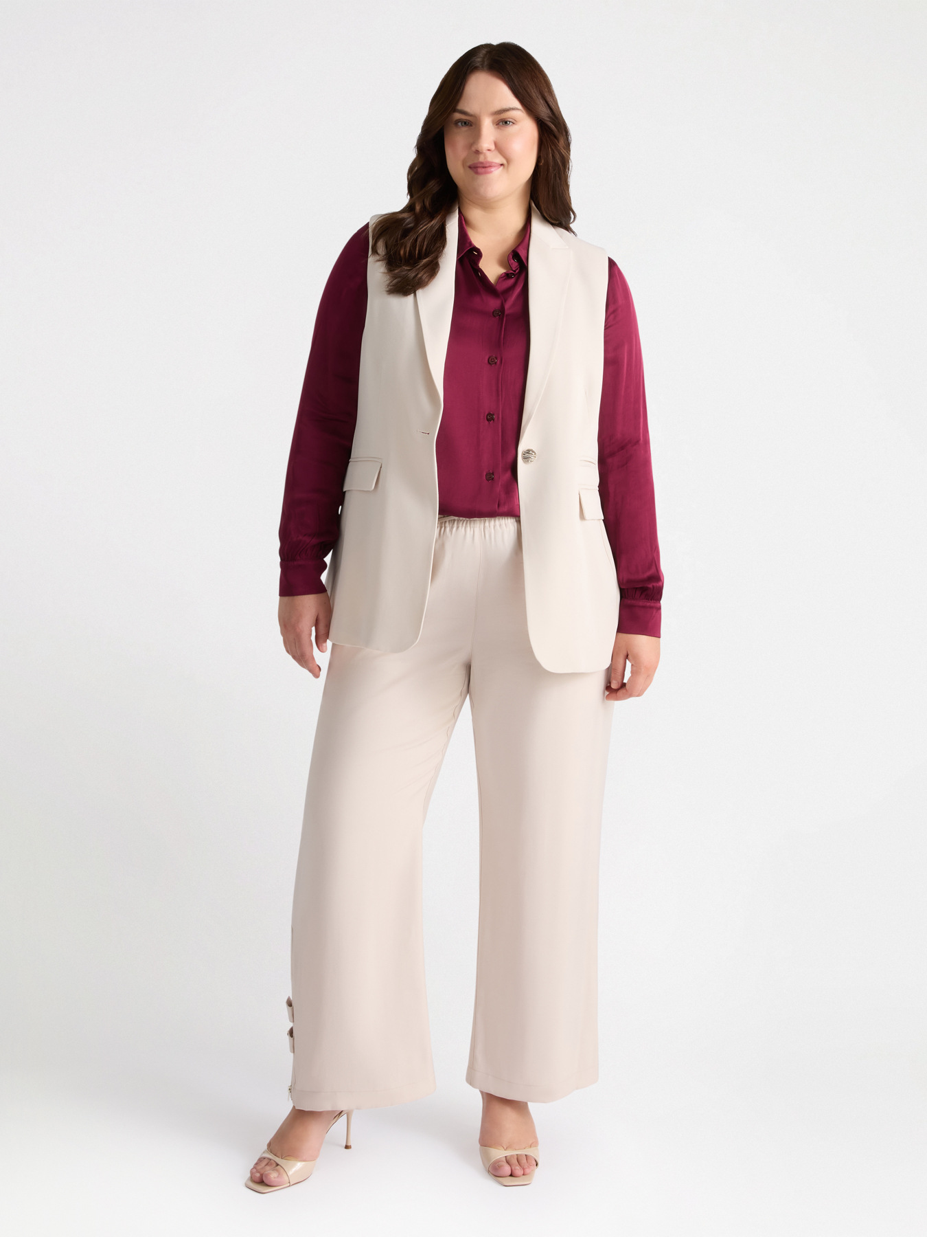 Satin shirt image number 3