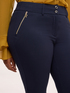 Kick Flare Trousers in Punto Milano image number 3