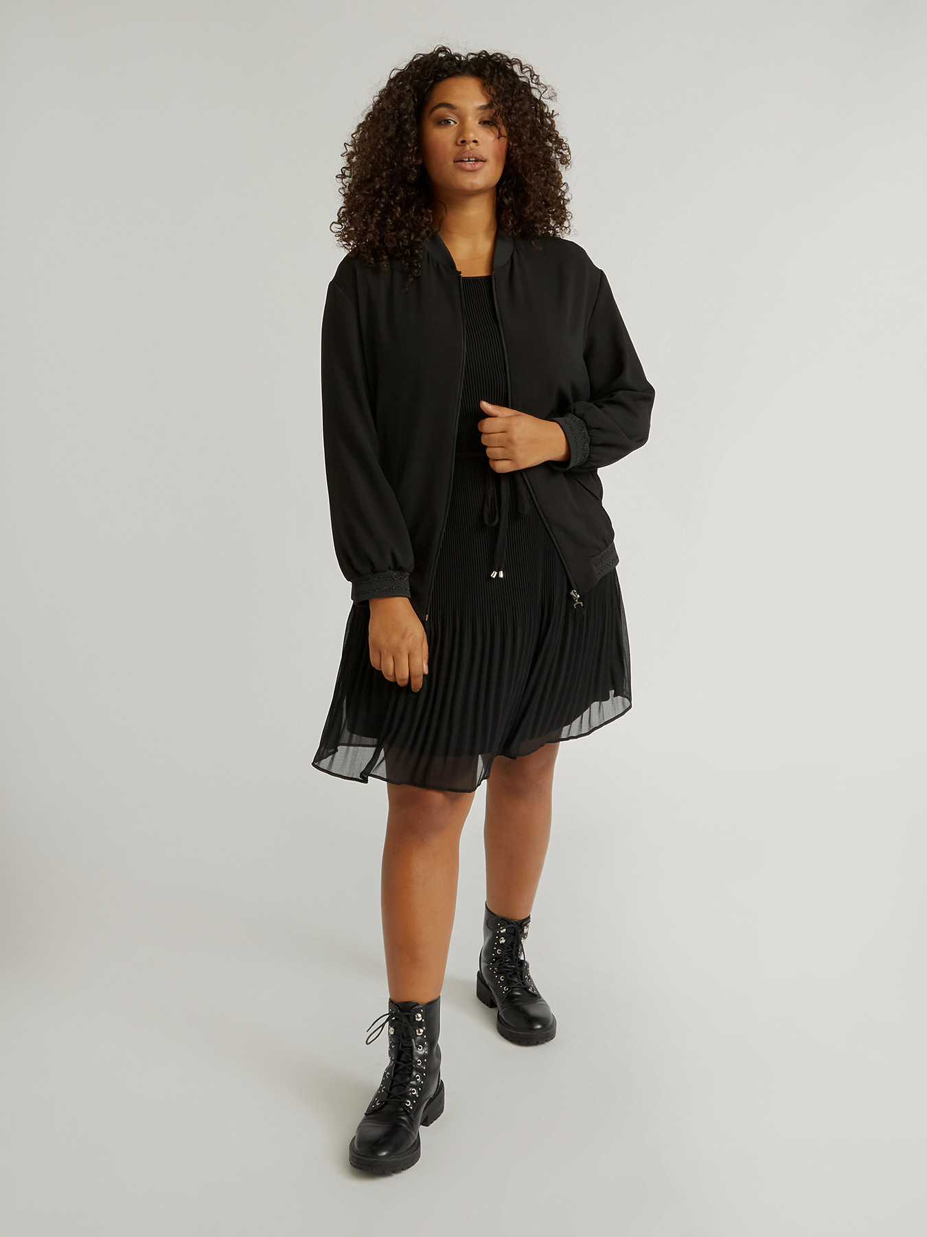 Giacca modello bomber image number 0