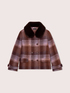 Short double-breasted coat image number 1