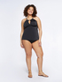 Tankini with drop neckline image number 0