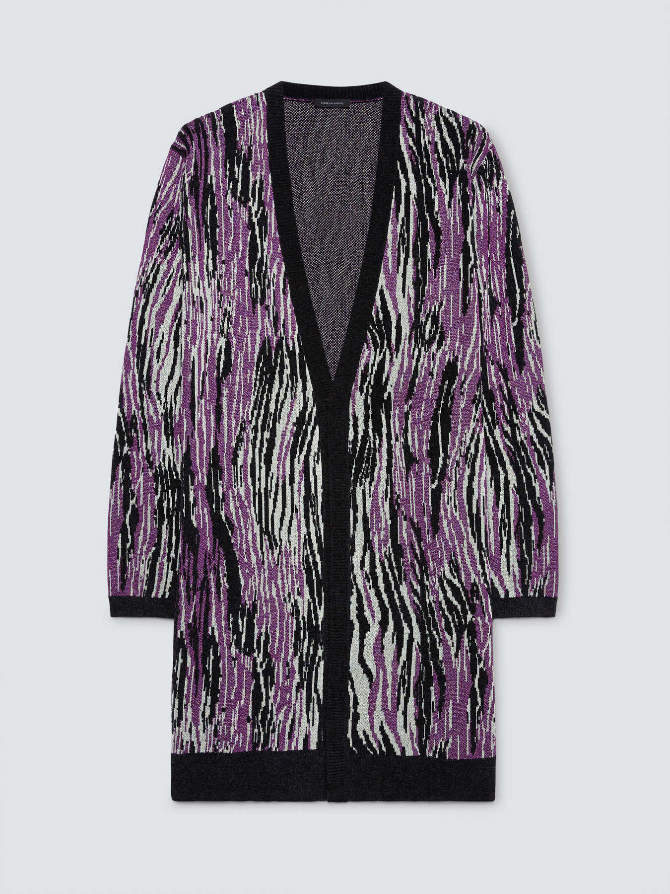 C&aacute;rdigan largo jacquard image number 4