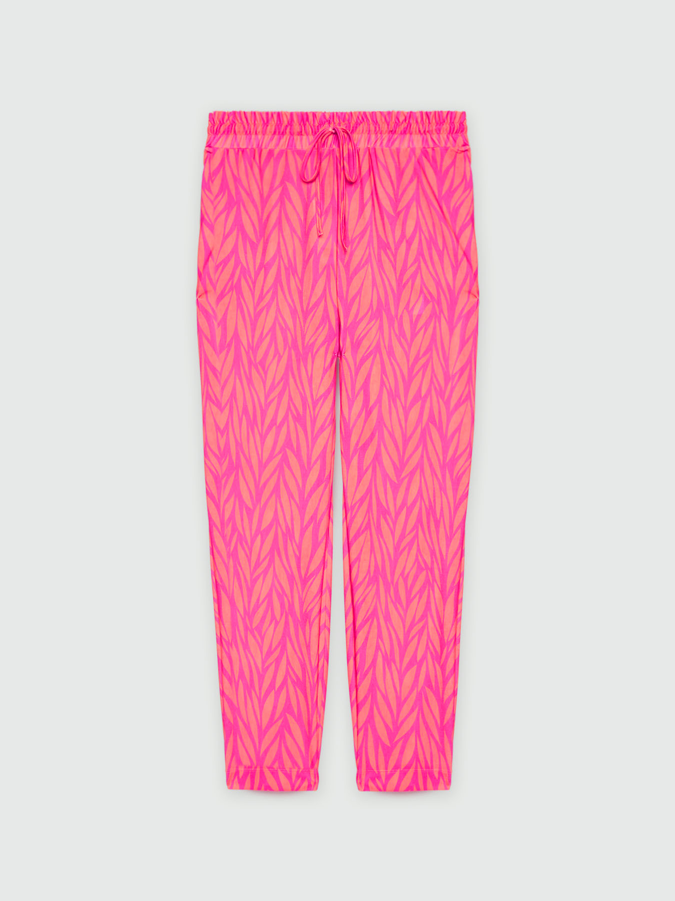 Printed trousers image number 4