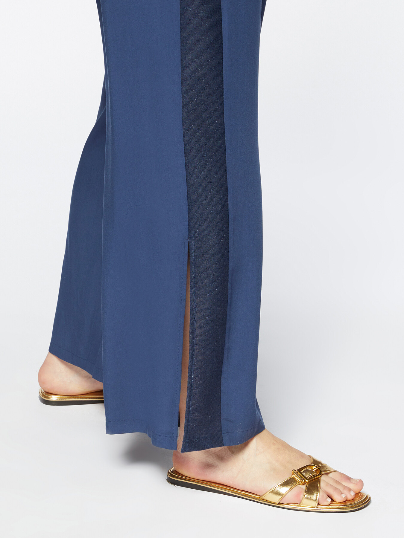 Pantalon large en viscose ECOVERO&trade; image number 2