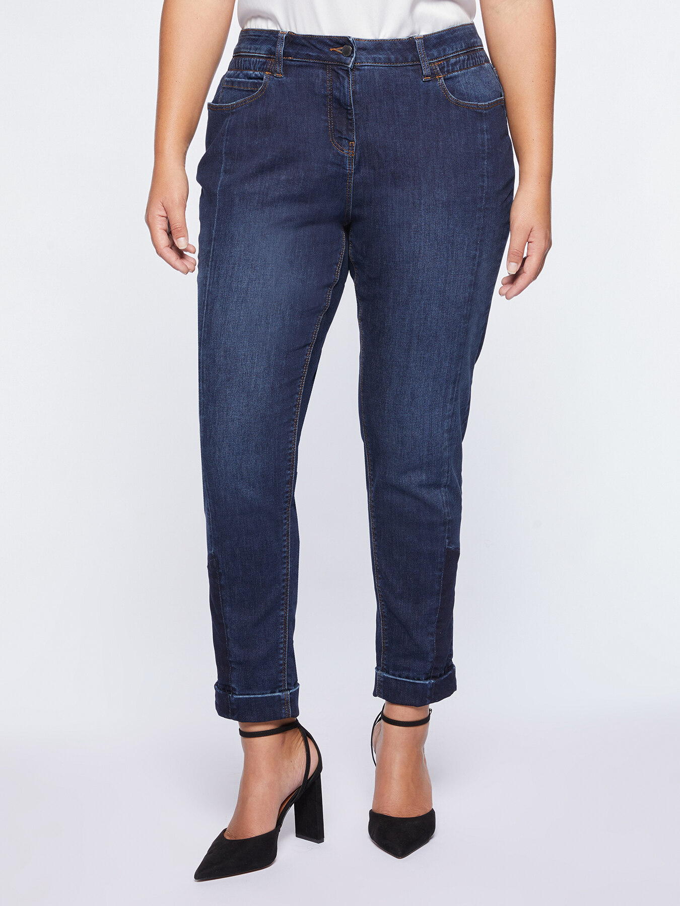 Slim Girlfit Jeans „Zaffiro“ image number 0