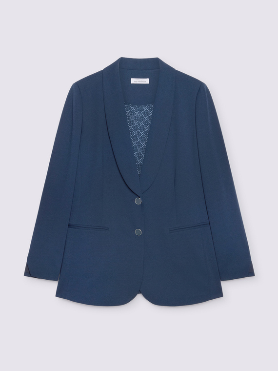 Blazer ajust&eacute; en tissu stretch