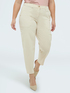 Pantaloni Carrot Fit in cotone image number 0