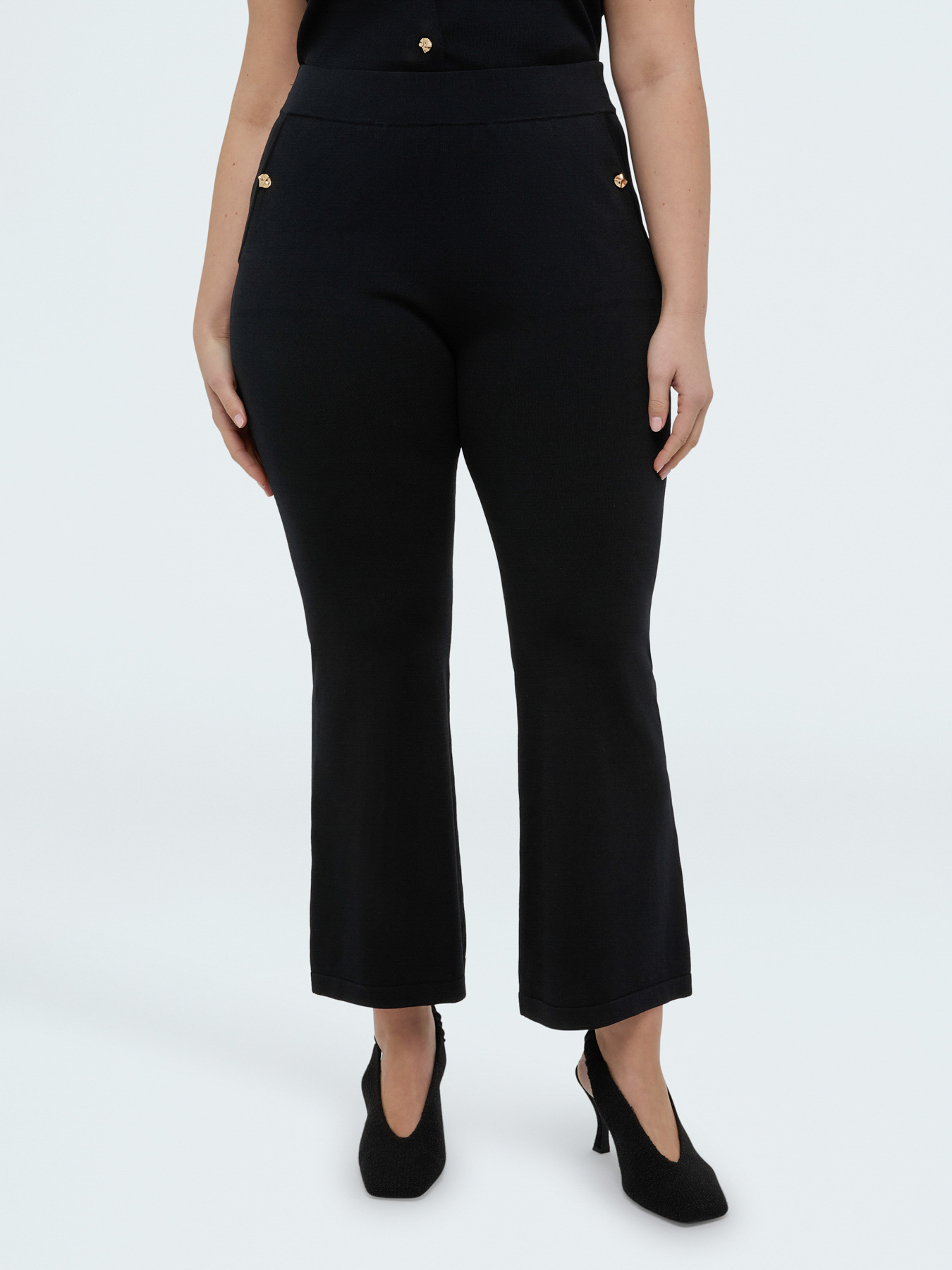 Pantalon Flare en maille image number 3