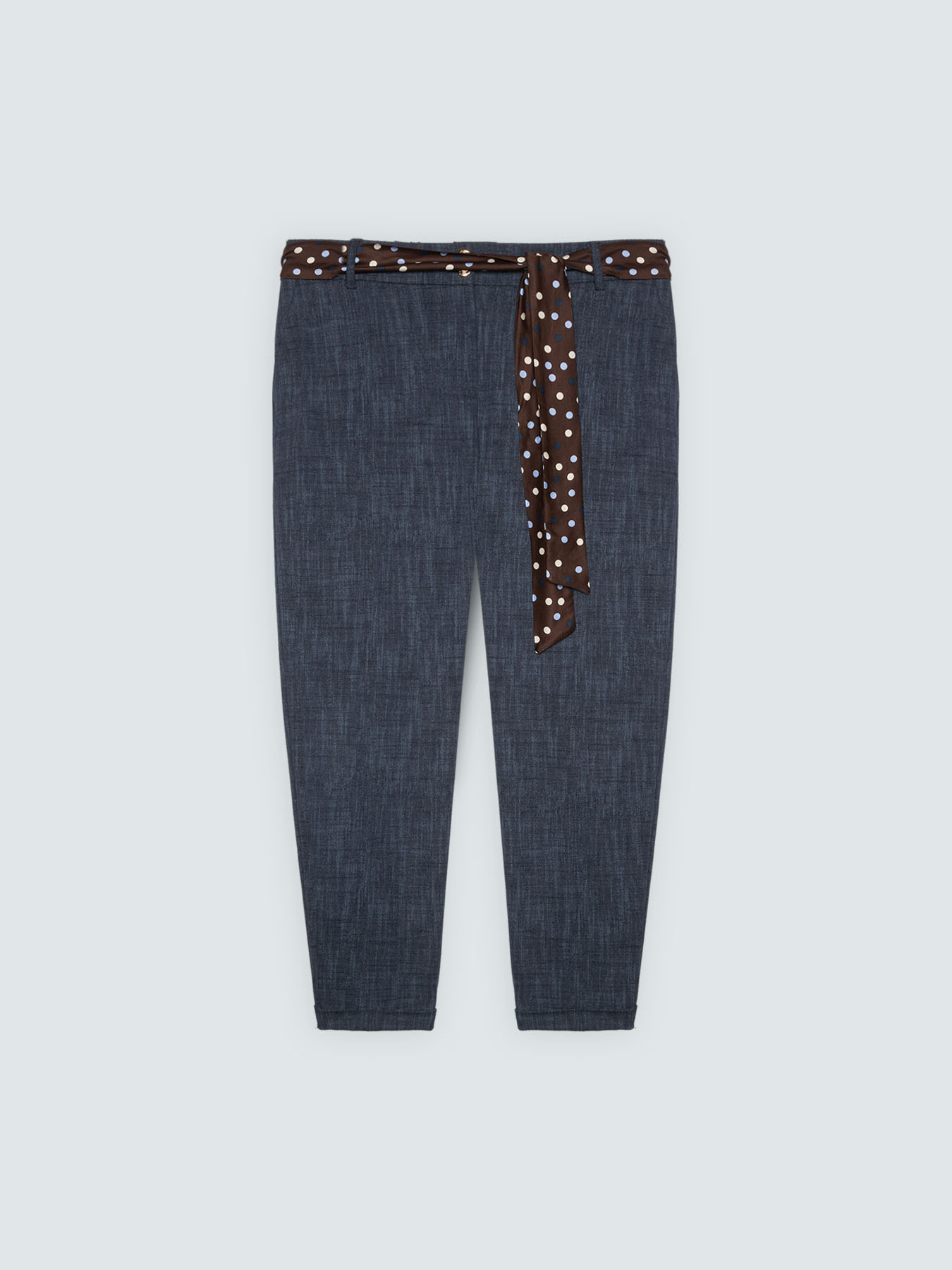 Pantalon Carrot Fit en Punto Milano image number 4