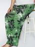 Foliage print jersey trousers image number 2