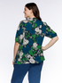 Blusa floreale in viscosa ECOVERO™ image number 1