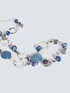 Long necklace in blue tones image number 1