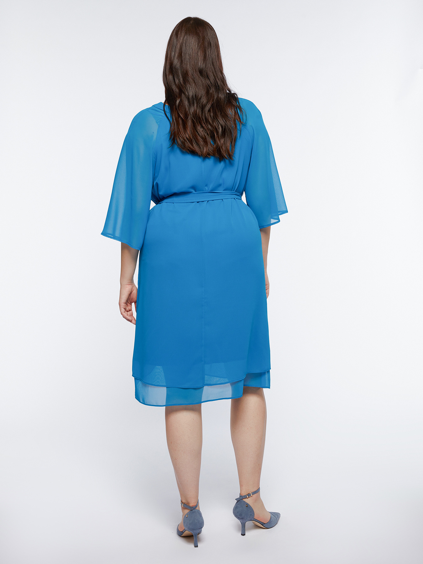 Elegant georgette frock image number 1