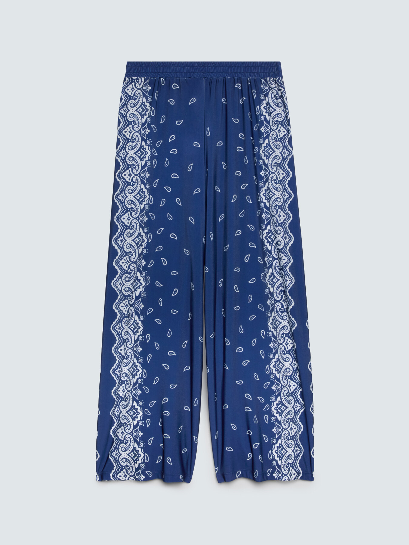 Pantalon Wide Leg imprim&eacute; bandana image number 4