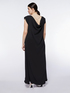Robe longue noire double look image number 1
