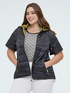 Reversible short-sleeve puffer jacket image number 0