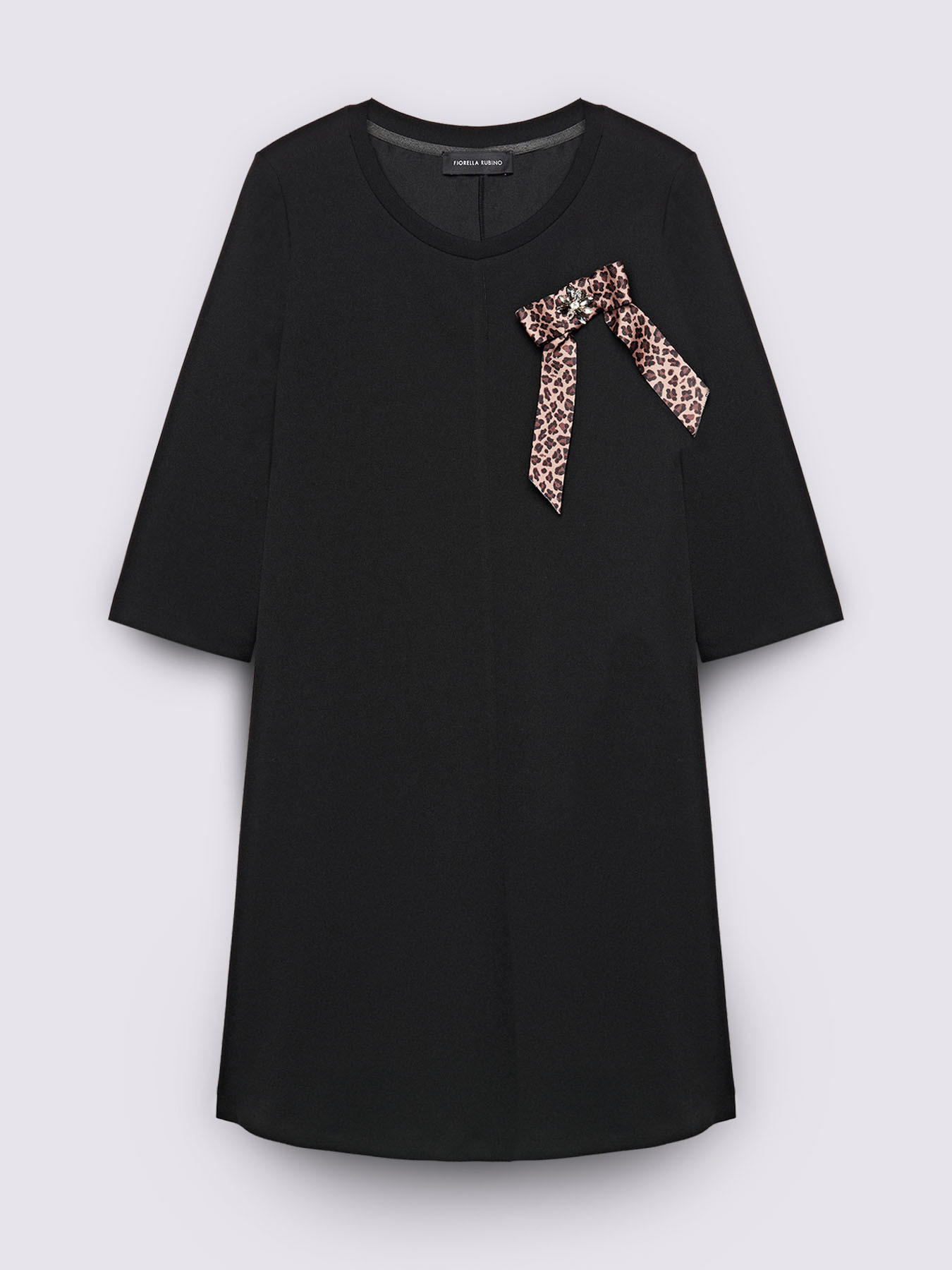 Robe courte avec n&oelig;ud tachet&eacute; image number 4