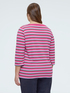 Multicolor striped jersey T-shirt image number 1