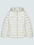 Quilted down jacket with detachable hood image number 5