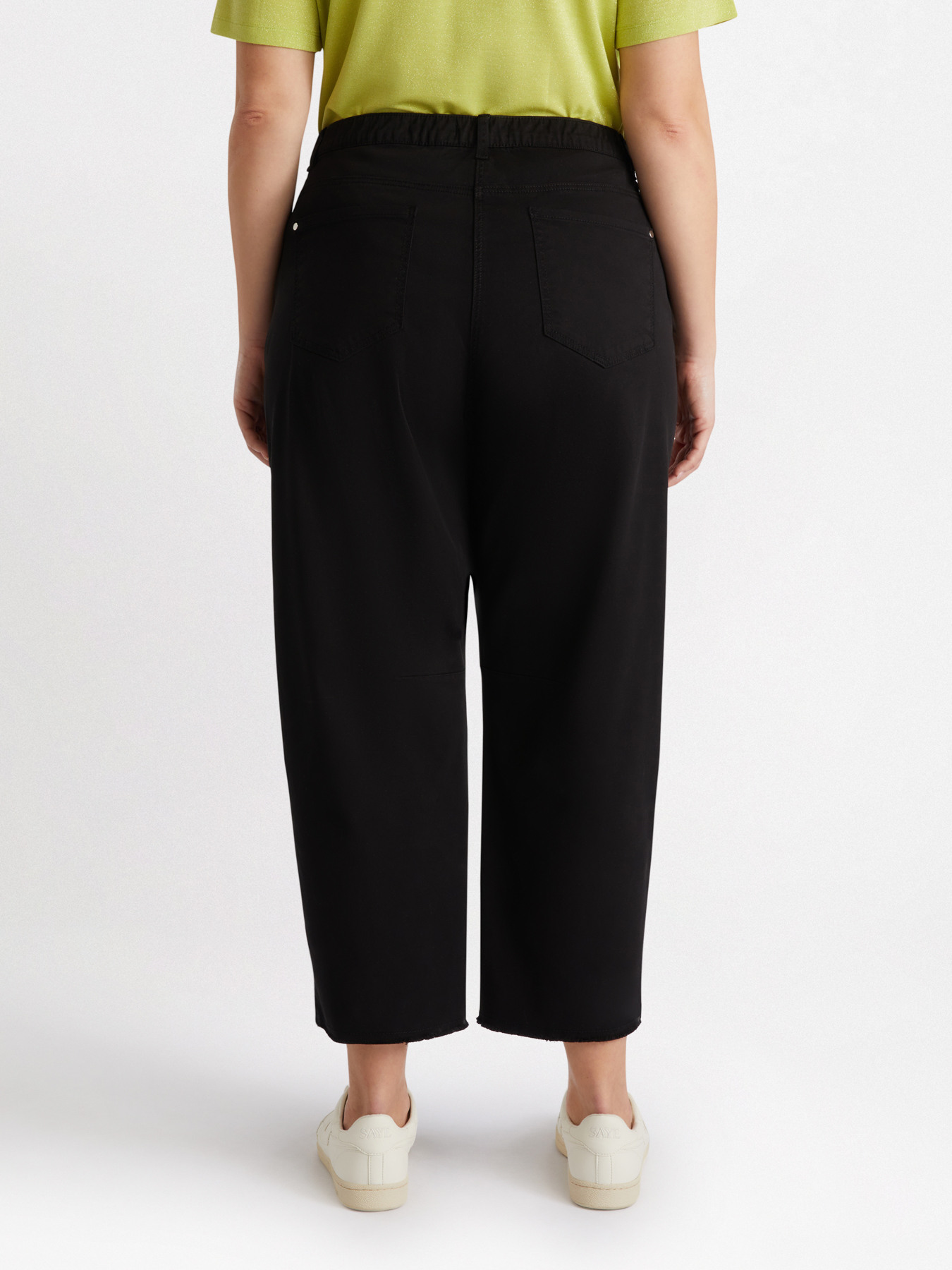 Pantaloni Moon Fit in cotone image number 1