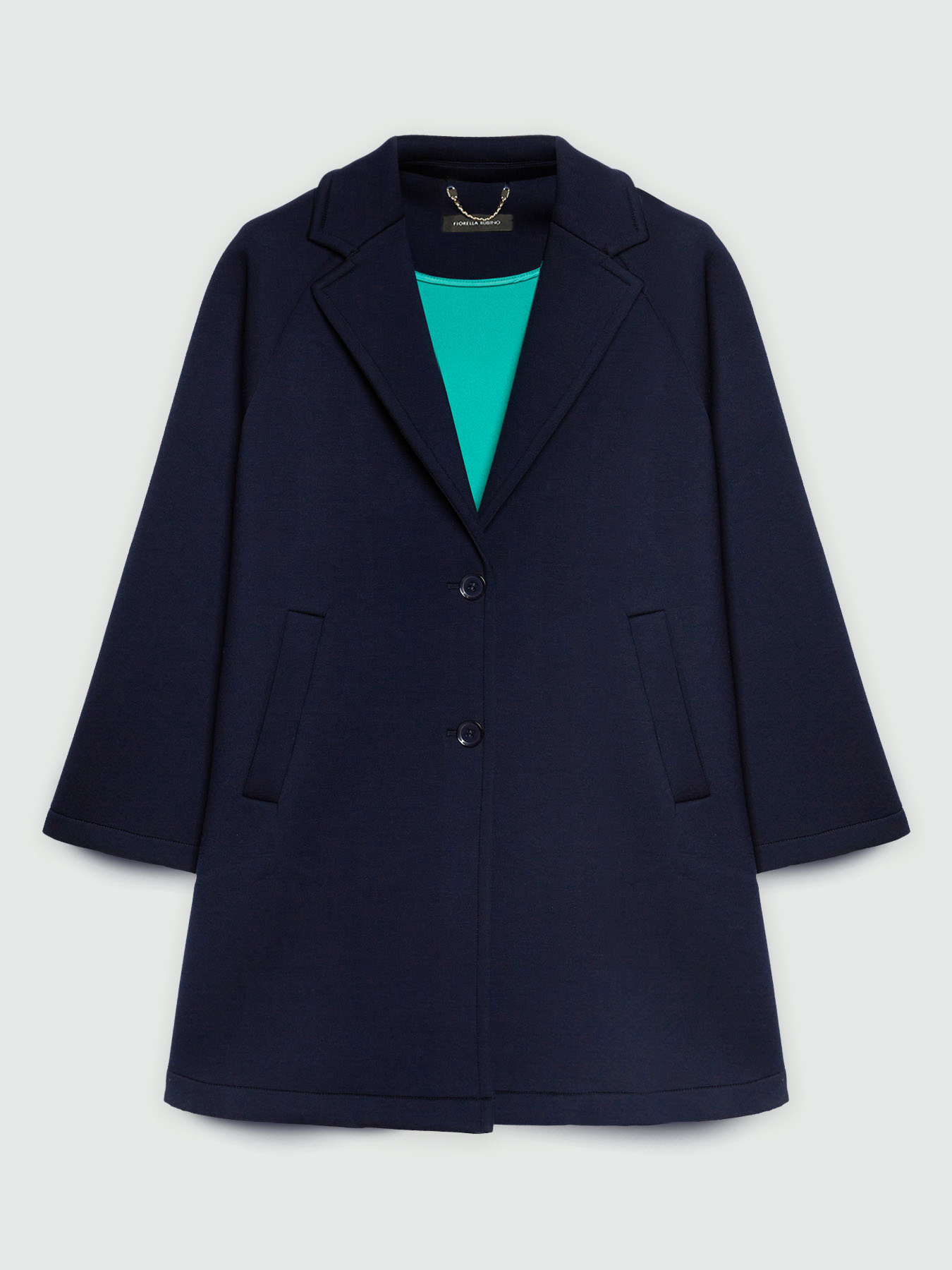 Scuba fabric coat image number 5