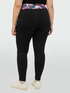 Leggings con bordo in vita stampato image number 1