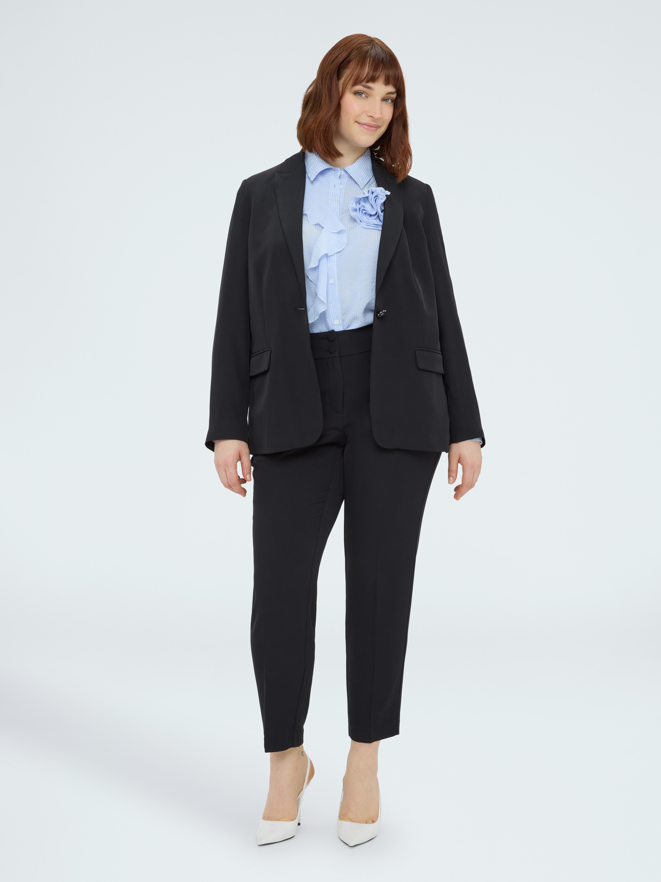 Pantalon New York en tissu stretch image number 2