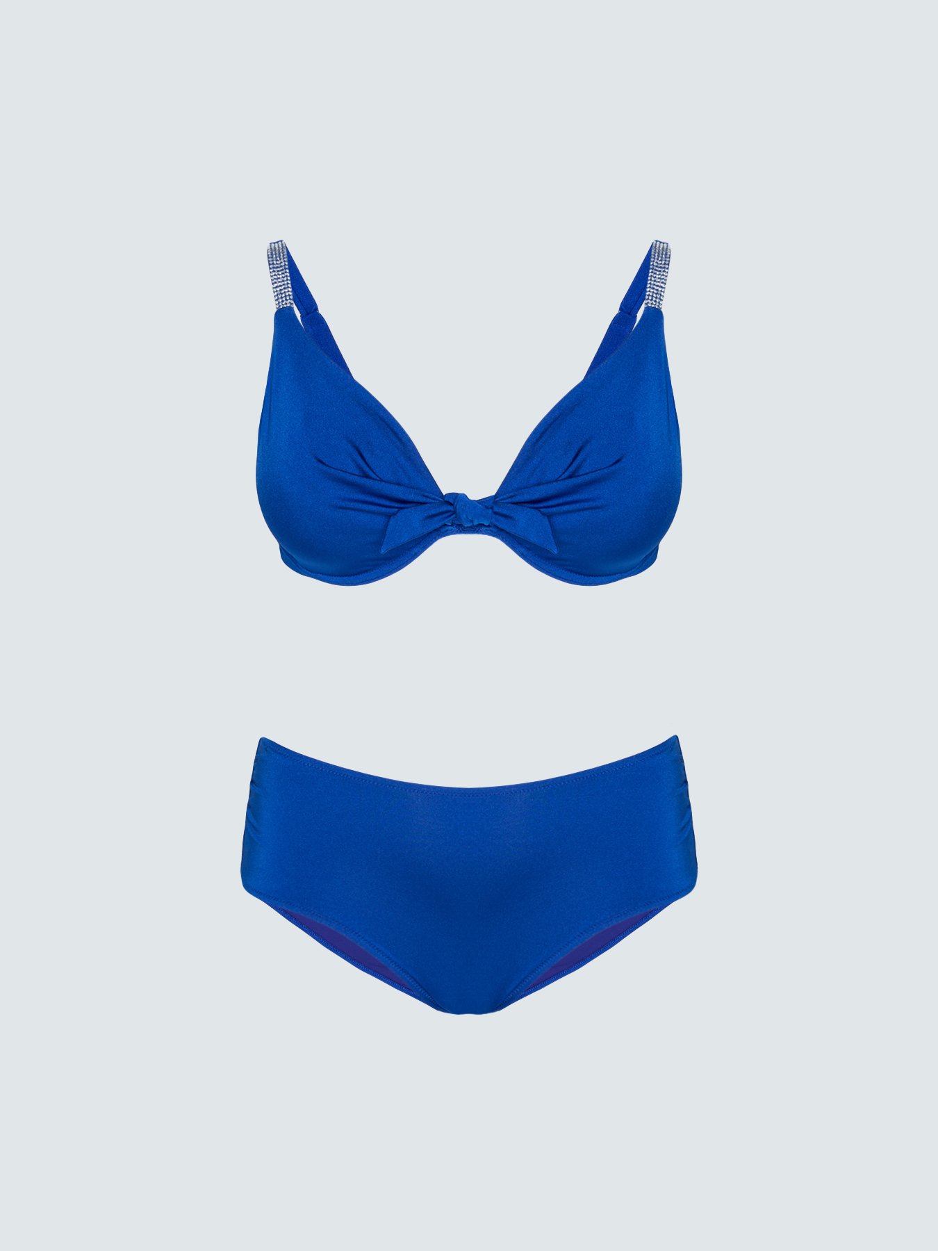 Bikini with bow and crystal image number 5