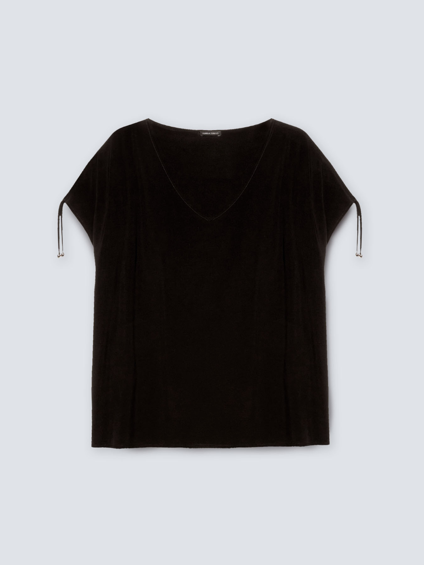 Blouse en viscose avec cordons image number 5