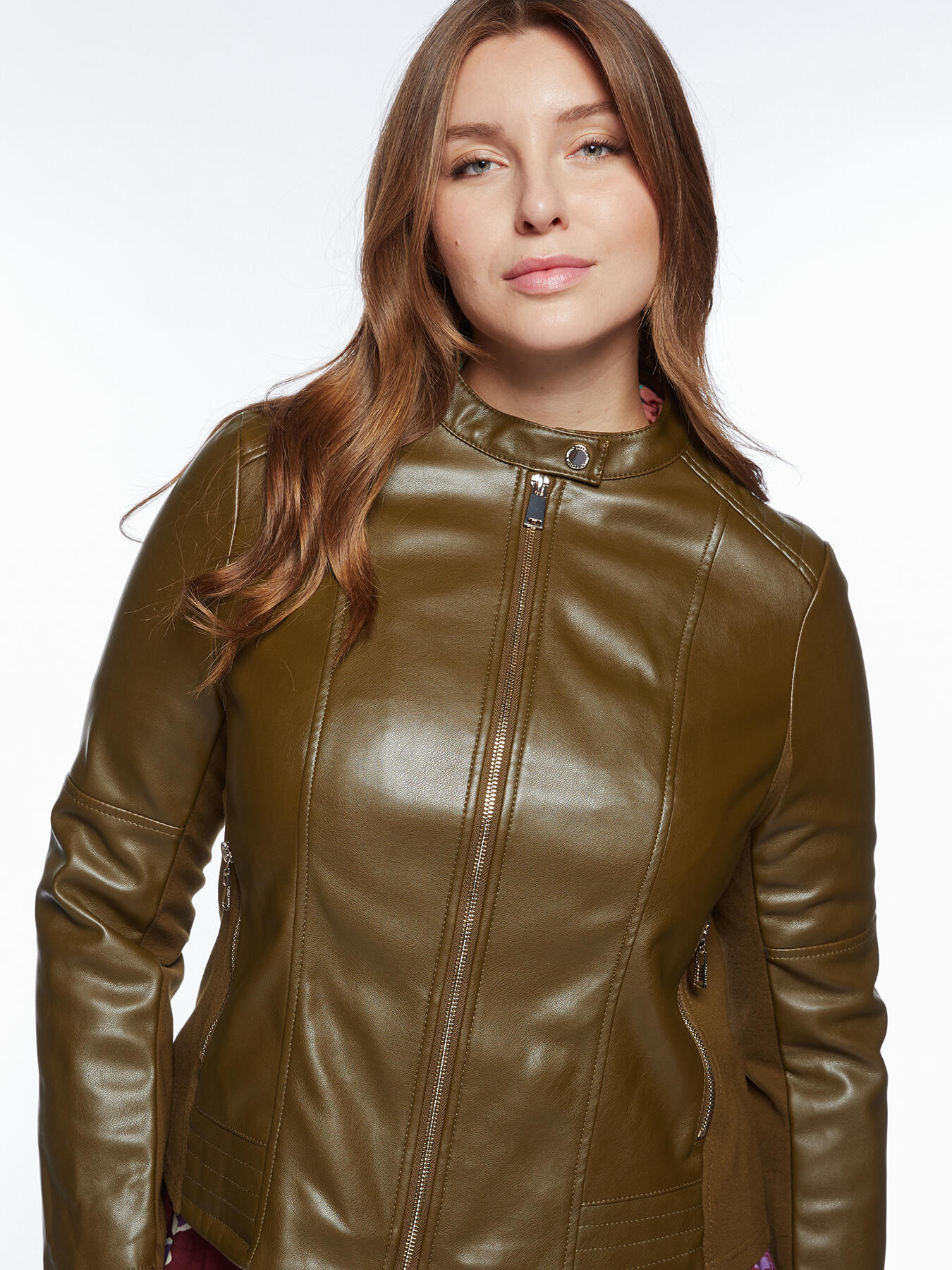 Blousonjacke aus Lederimitat image number 3