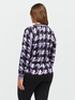 Sweater with houndstooth print image number 2