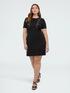 Milano Stitch Dress with Eyelets image number 0