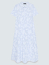 Long shirt dress in jacquard cotton image number 4