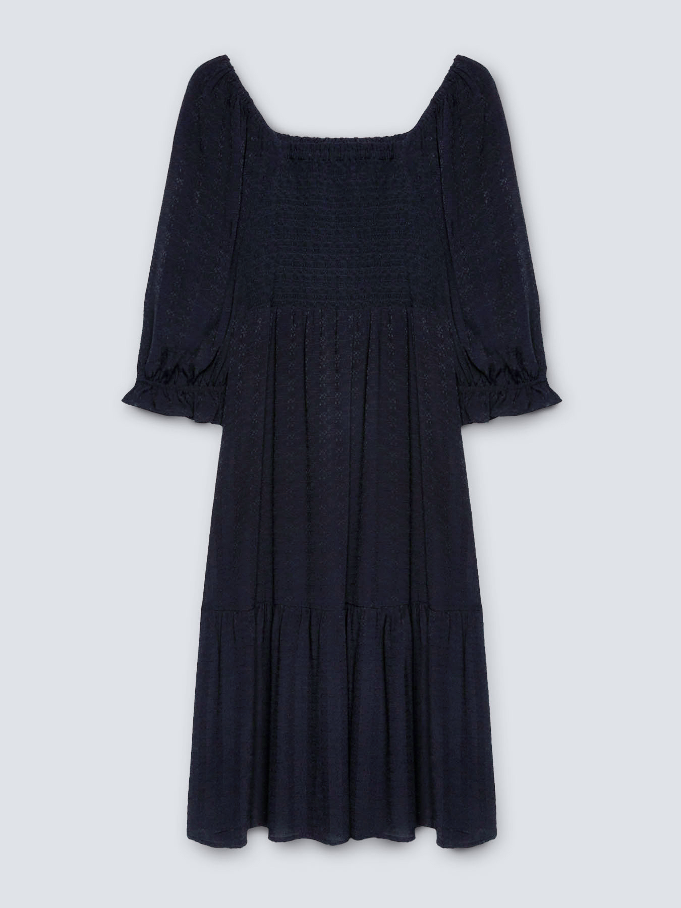 Long dress with elasticated bodice image number 4