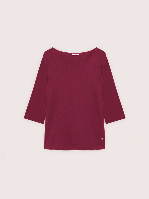 Boat neck t-shirt