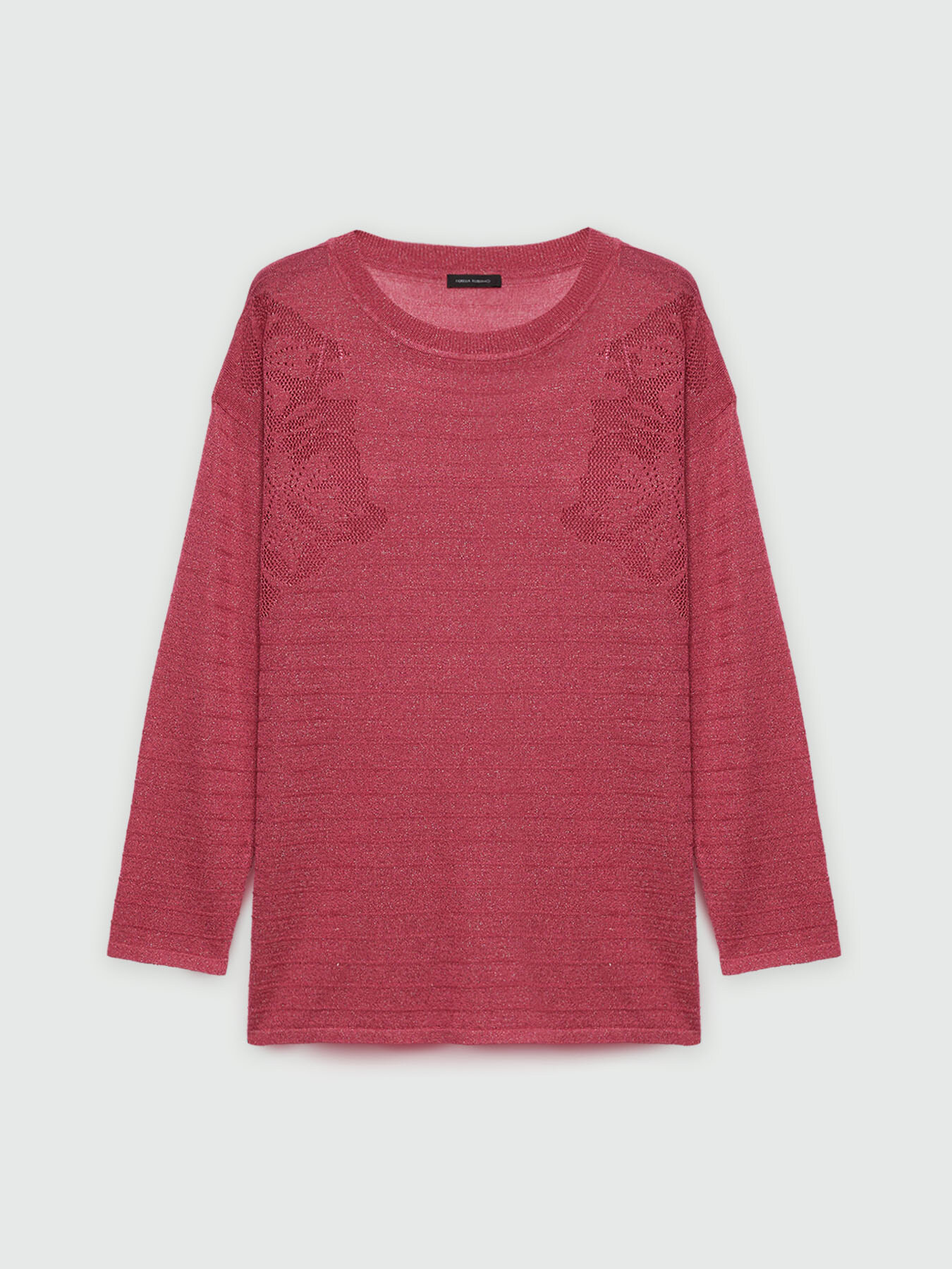 Floral design patterned sweater image number 4