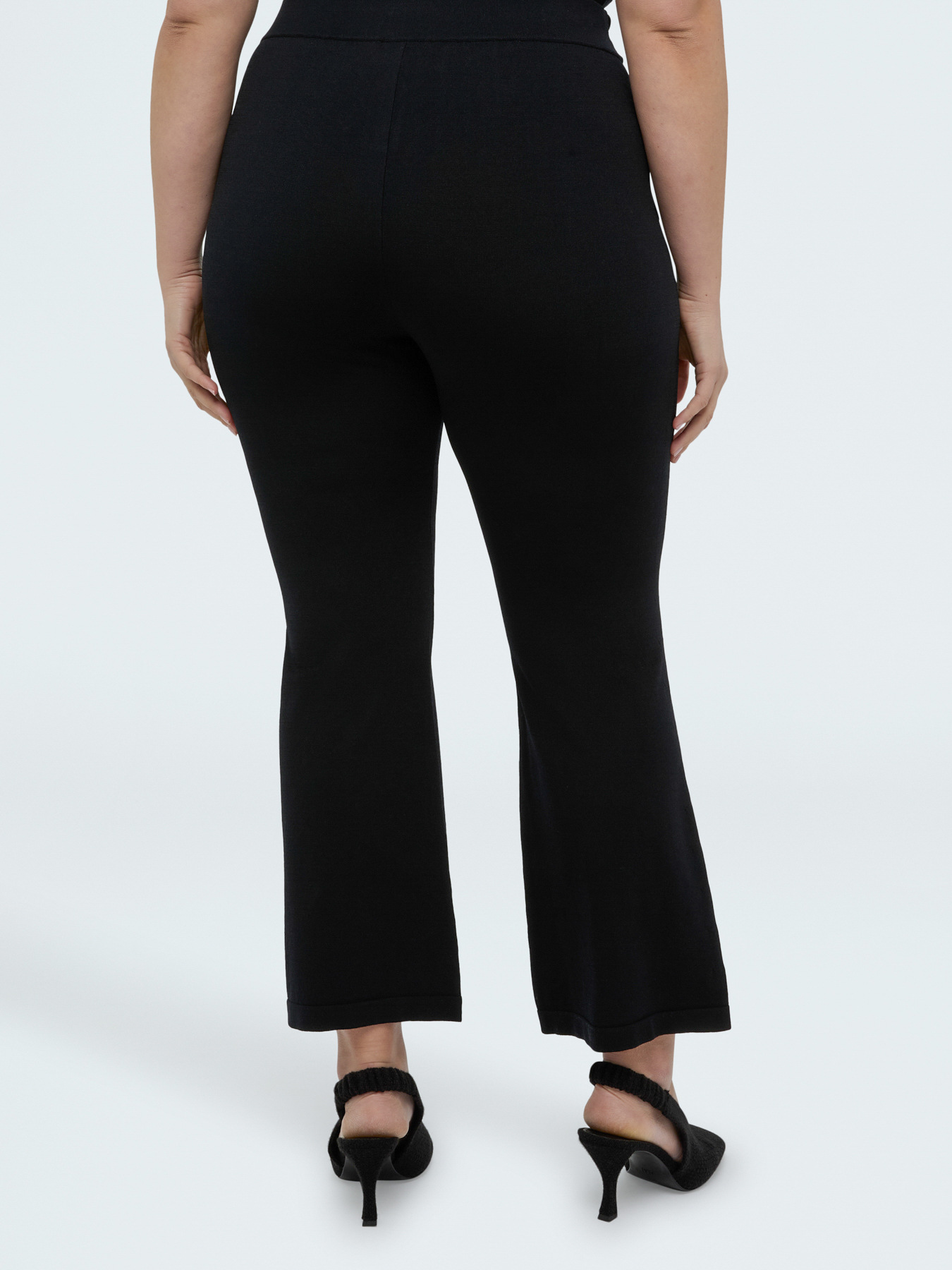 Flare Knit Pants image number 1
