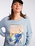 Sweatshirt mit Vintage-Druck image number 2