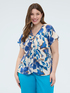 Blusa estampado floral image number 0