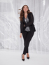 Pantalon skinny avec d&eacute;tail en tulle image number 0