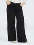 Wide Leg Cotton Trousers image number 4