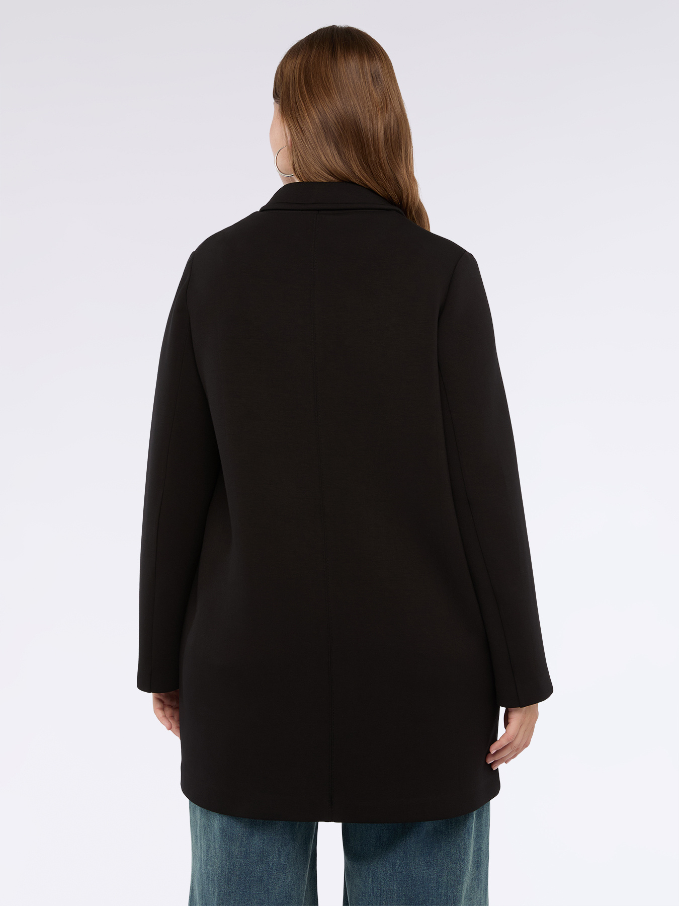 Manteau en n&eacute;opr&egrave;ne &agrave; la ligne &eacute;pur&eacute;e image number 1