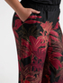 Trousers with tropical print image number 3