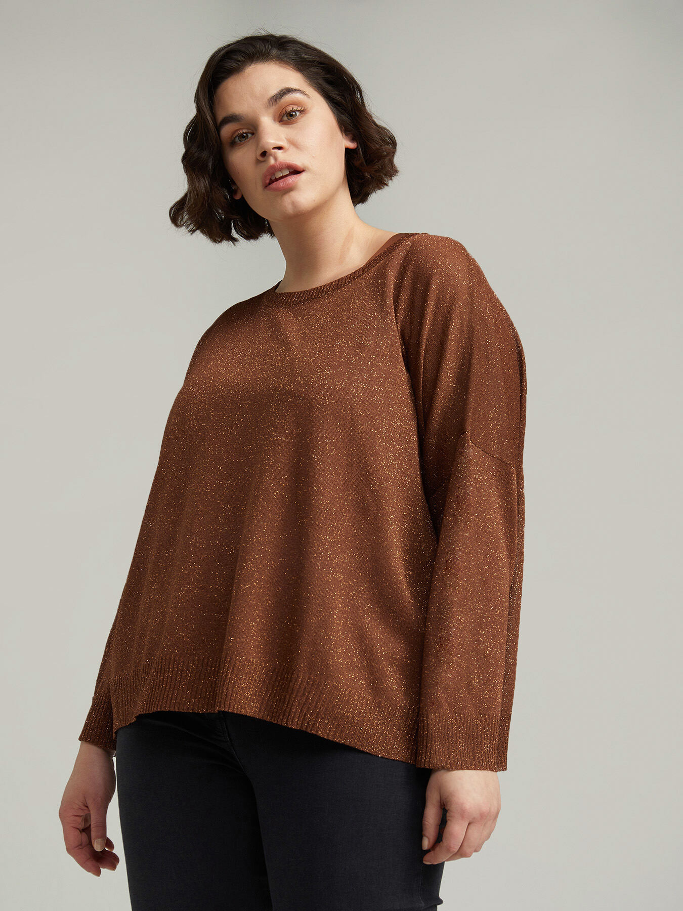 Lurex-Pullover image number 2