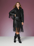 Tube skirt with maxi fringes image number 0