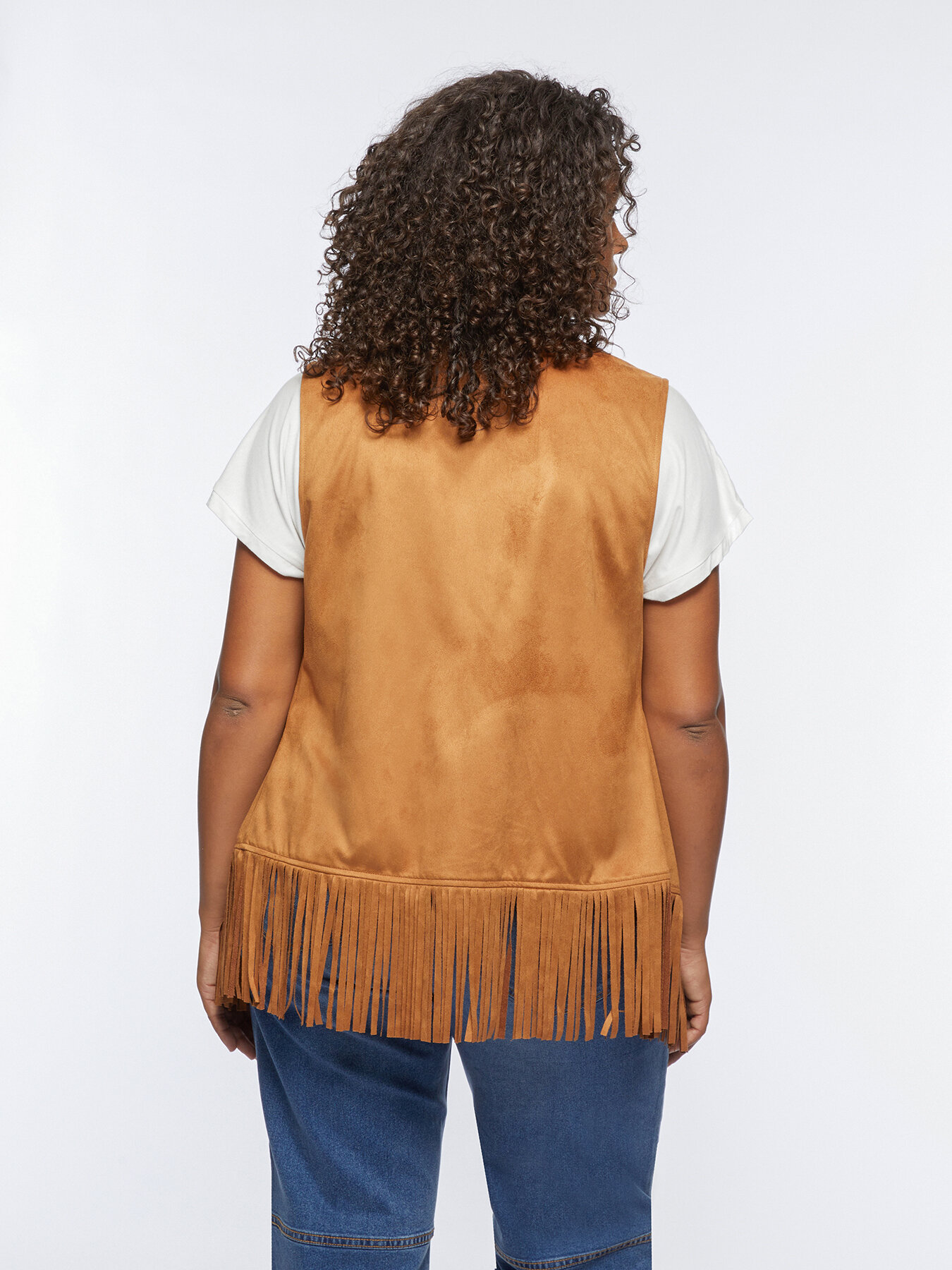 Chaleco con flecos image number 1