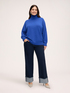 Rollkragenpullover aus Viskose-Mischgewebe image number 2
