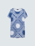 Jersey dress with bandana print image number 4