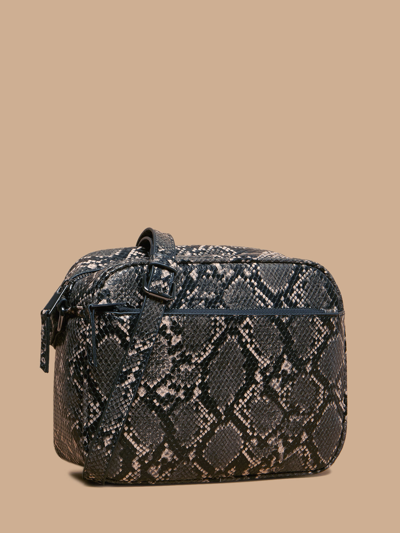 Sac &agrave; bandouli&egrave;re impression serpent image number 1